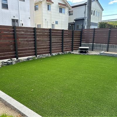 機能的な人工芝で、ナチュラル&メンテナンスフリーにお庭をリフォーム   岡山県倉敷市 M様邸  機能的な人工芝で、ナチュラル&メンテナンスフリーにお庭をリフォーム   岡山県倉敷市 M様邸